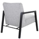 modern grey arm chair