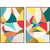 "FRAGMENTS OF GOLD AND SPRING" CANVAS ART DIPTYCH