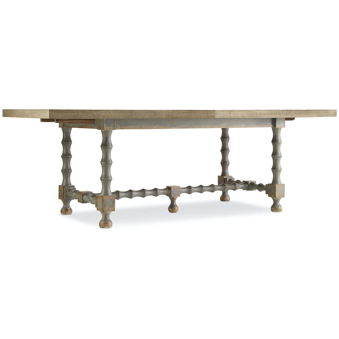 FRENCH FARMHOUSE TRESTLE DINING TABLE