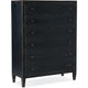 FRENCH MARKET TALL CHEST: ANTIQUE BLACK