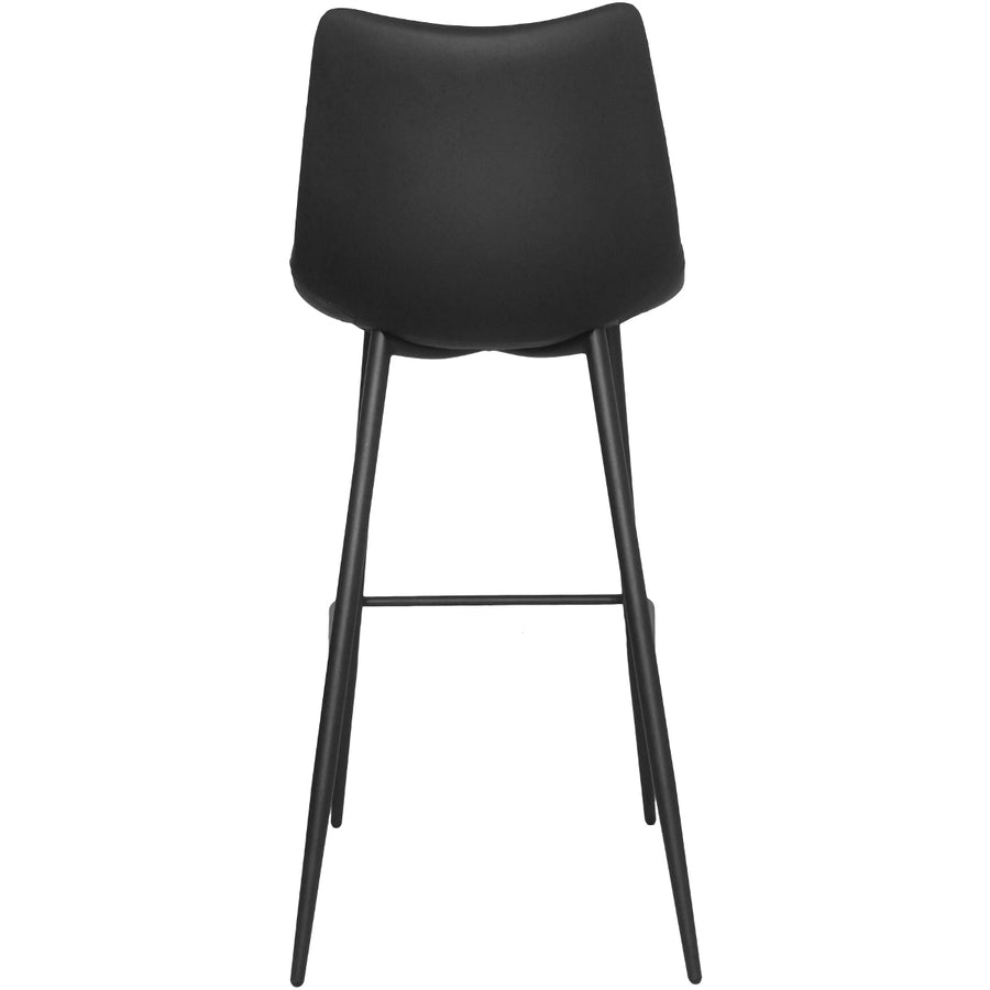 GLOVE BAR STOOL: BLACK | SET OF 2