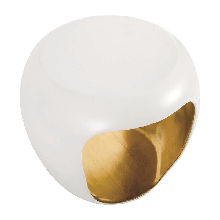 GROTTO SIDE TABLE: GOLD LEAF