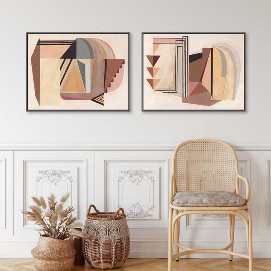 "HARMONIOUS PROPORTION II" CANVAS ART