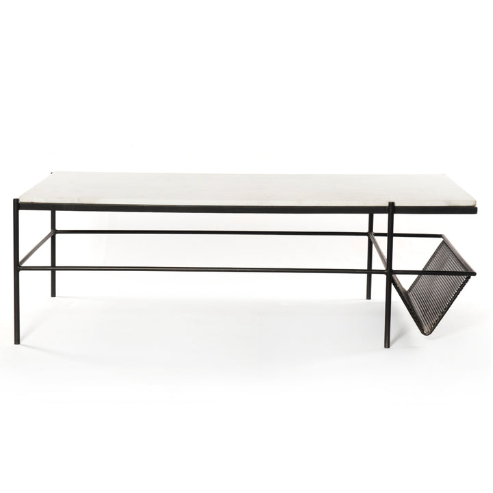 FELICITY MARBLE TOP COFFEE TABLE
