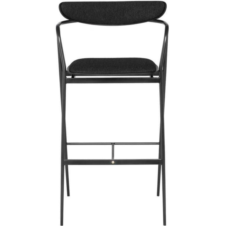 INDUSTRY BAR STOOL: CHARCOAL BOUCLE
