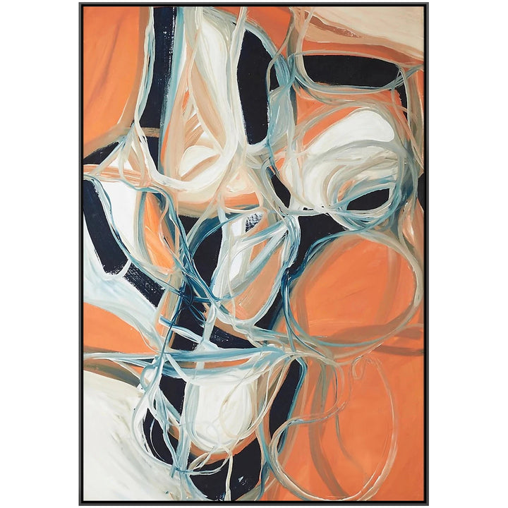 "INTERSECTING THOUGHTS" CANVAS ART