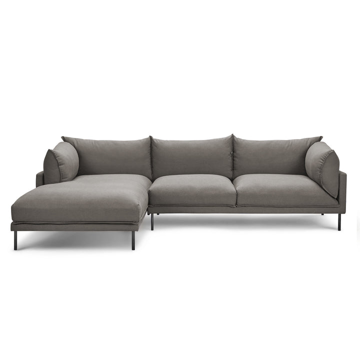 JAMES SECTIONAL: CHARCOAL
