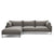 JAMES SECTIONAL: CHARCOAL