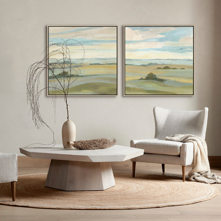 "LIVING IN THE COUNTRY II" CANVAS ART