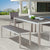 THE MINIMALIST 5' OUTDOOR DINING BENCH
