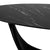MONTANA BLACK OVAL DINING TABLE