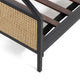 NATALIA ARCHED CANE PANEL BED