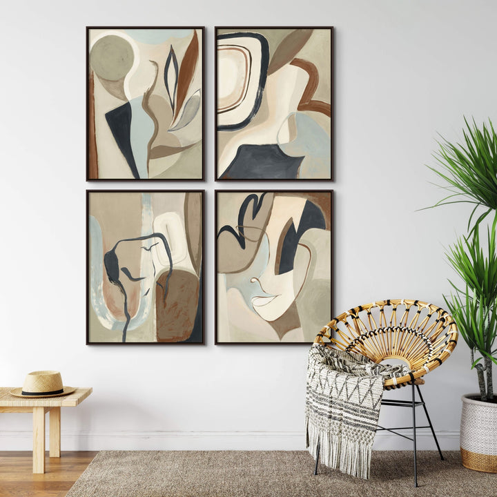 "NATURAL CURVE" CANVAS ART SERIES