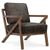 NIMBUS BLACK LEATHER ARM CHAIR