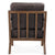NIMBUS BLACK LEATHER ARM CHAIR