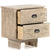 NORTHERN PINE NIGHTSTAND: WEATHERED WHEAT