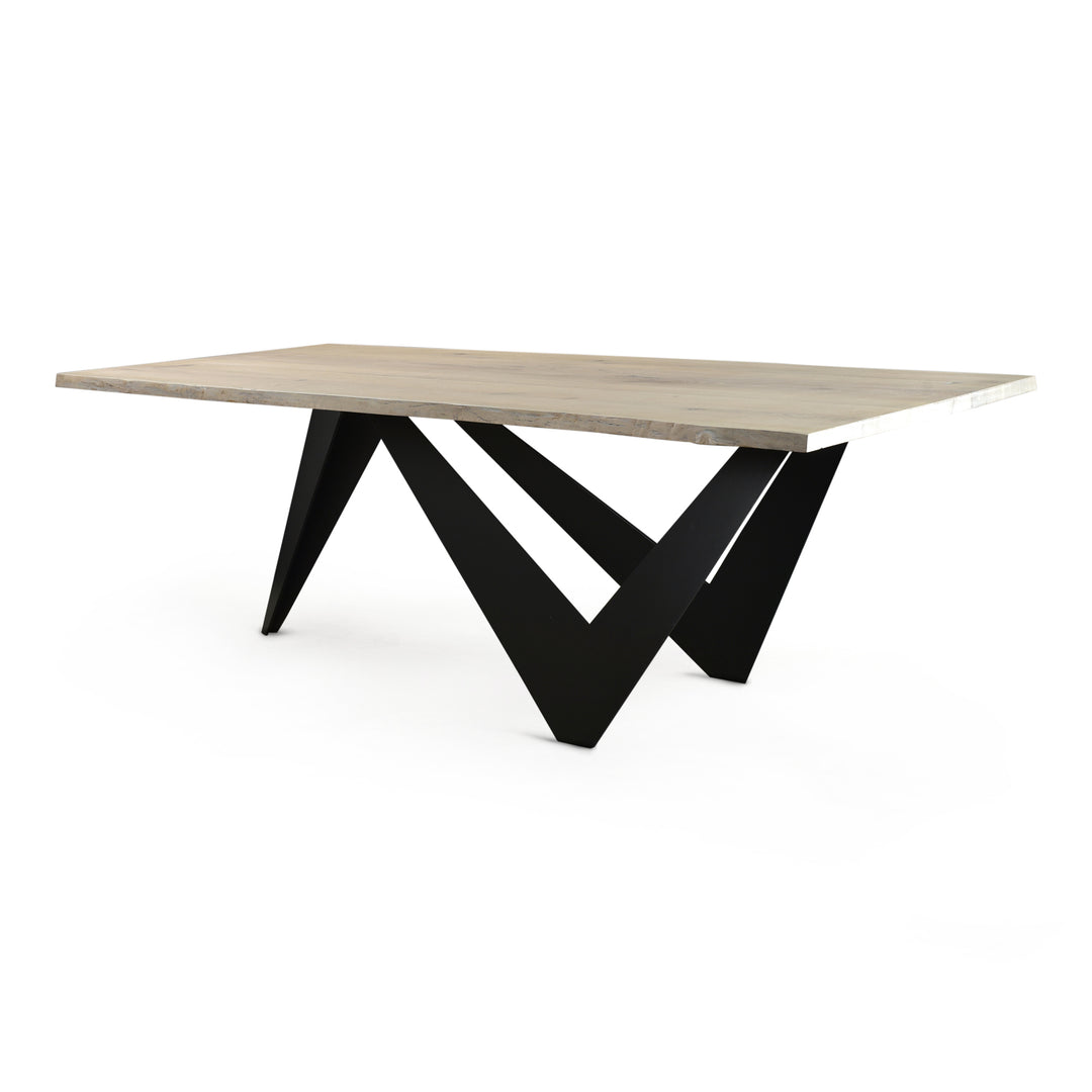 ORIGAMI LIVE-EDGE DINING TABLE