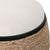 ISLAND PALM UPHOLSTERED ACCENT STOOL