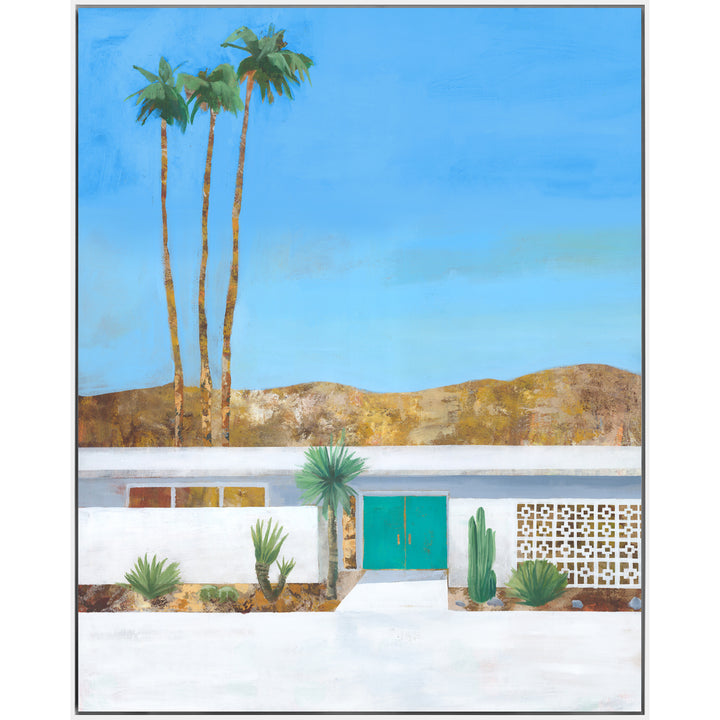 "PALM SPRINGS IV" CANVAS ART