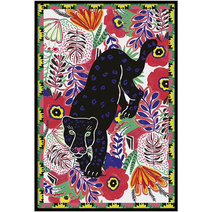 "PANTHER'S WILD LIFE" CANVAS ART