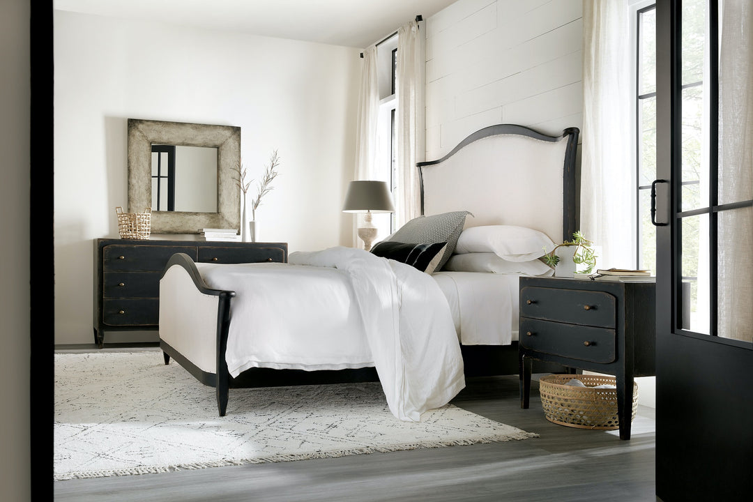 PARISIAN VINTAGE BED: ANTIQUE BLACK