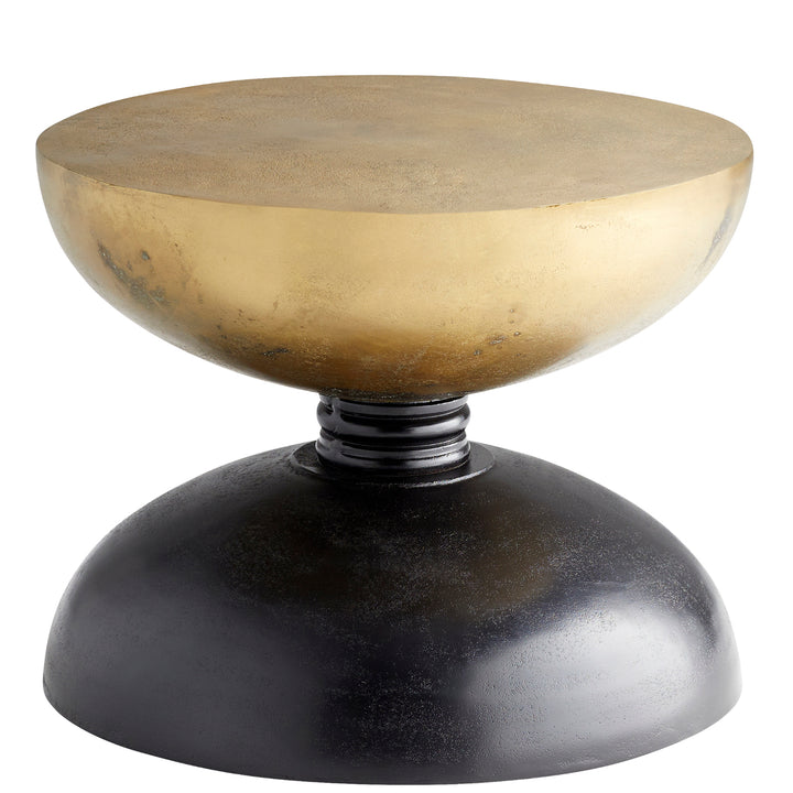 PERPETUAL NOIR & GOLD ACCENT TABLE