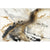 "PERSONALITY TRAITS" METALLIC GOLD EMBELLISHED CANVAS ART