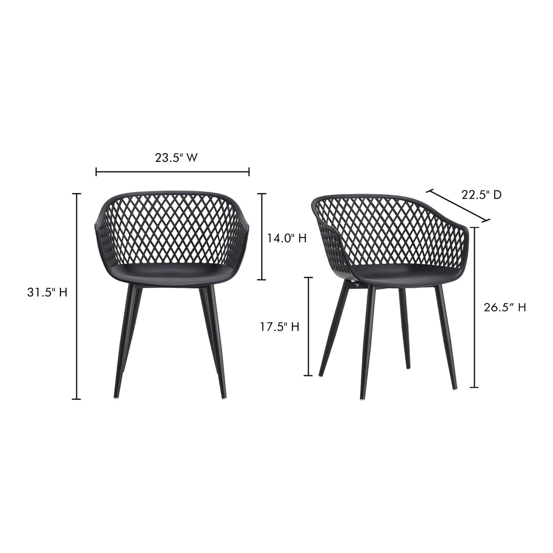 PIAZZA OUTDOOR DINING CHAIR | SET OF 2