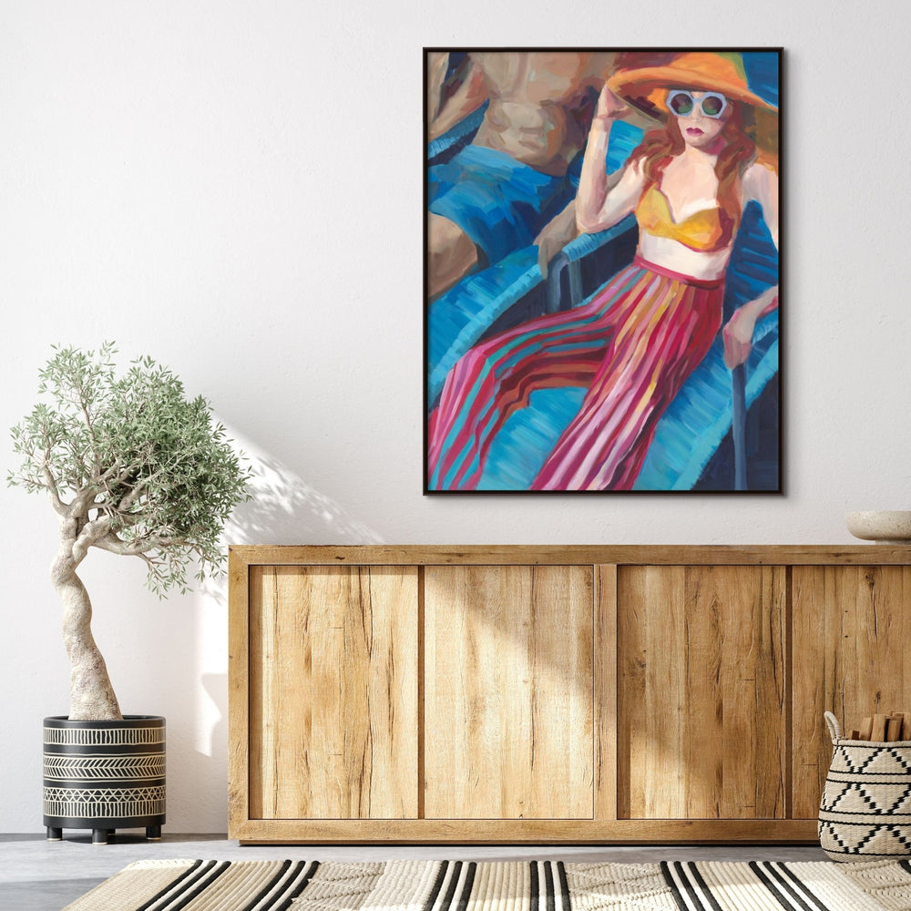 "POOL PARTY" CANVAS ART