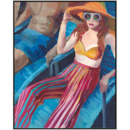 "POOL PARTY" CANVAS ART