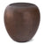 RIVER STONE END TABLE: BRONZE