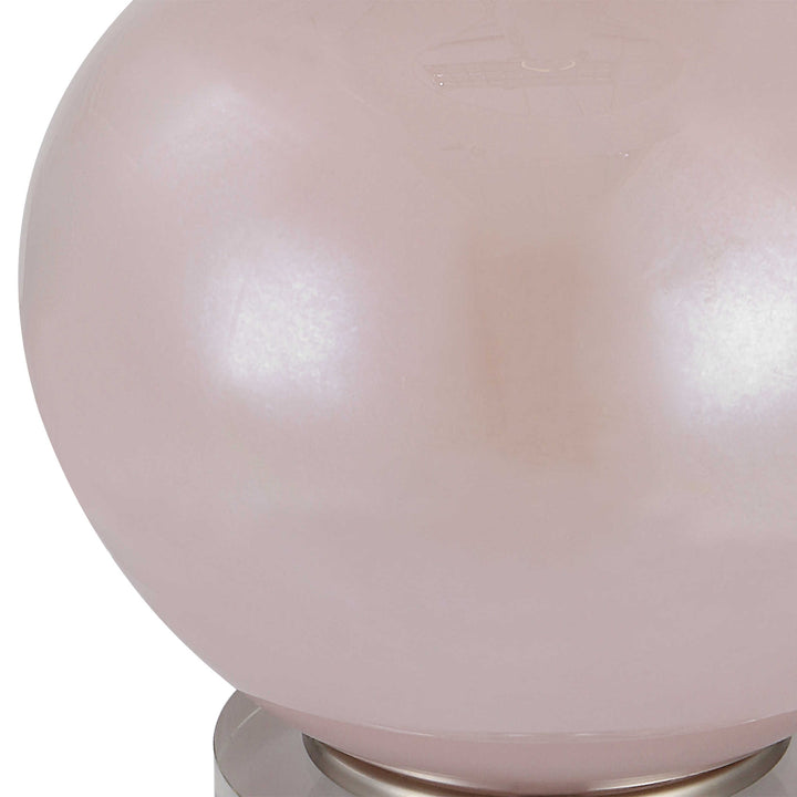 ROSA PINK GLASS TABLE LAMP