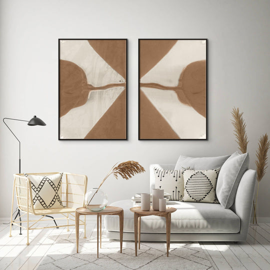 "SEPIA ARROW" CANVAS ART