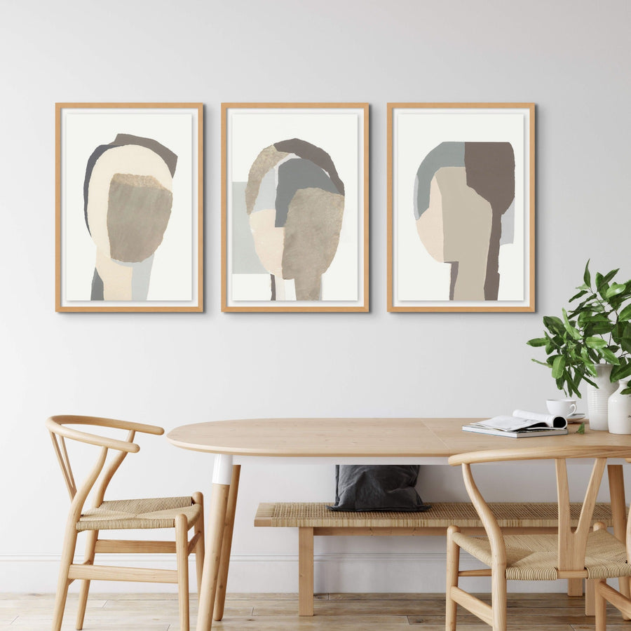 "SHADOWS" GLASS FRAMED ART SERIES