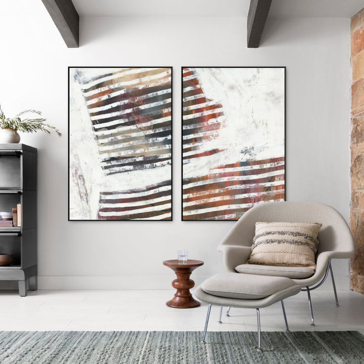 "SIMULTANEOUS II" CANVAS ART