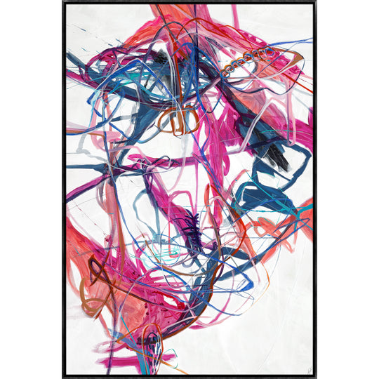 "SORTING SHAPING" CANVAS ART