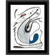 "SOUVENIRS DU PRINTEMPS" GLASS FRAMED PRINT