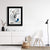 "SOUVENIRS DU PRINTEMPS" GLASS FRAMED PRINT