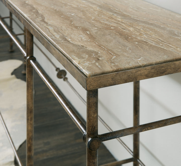 ST. JAMES STONE TOP CONSOLE TABLE