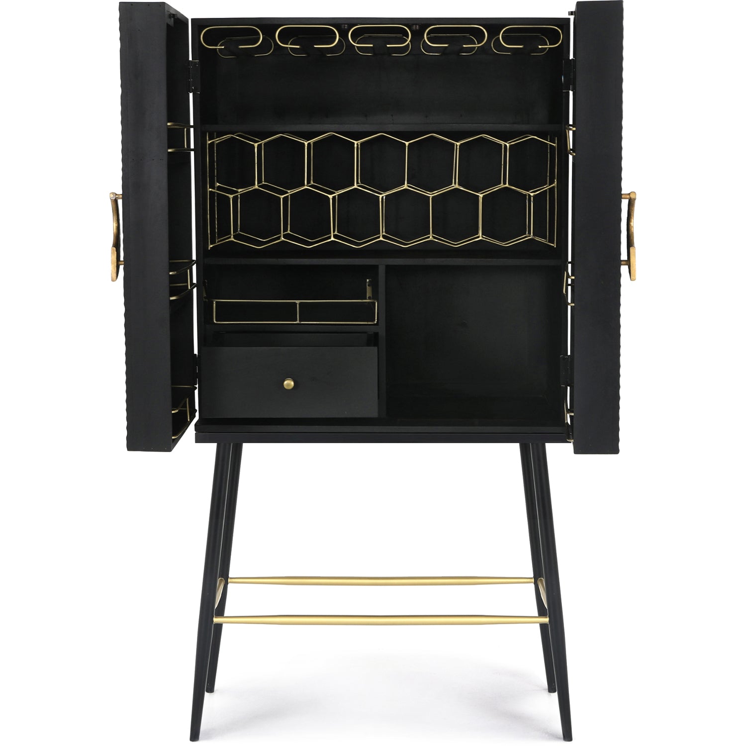 Nevin wine bar discount cabinet