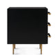 STRIDE BLACK LACQUER NIGHTSTAND