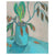 "TEAL TABLE PLANTS" CANVAS ART