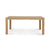 TEMPO NATURAL TEAK OUTDOOR DINING TABLE