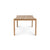 TEMPO NATURAL TEAK OUTDOOR DINING TABLE