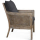 THE GROVE CANE CHAIR: CHARCOAL