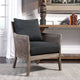 THE GROVE CANE CHAIR: CHARCOAL
