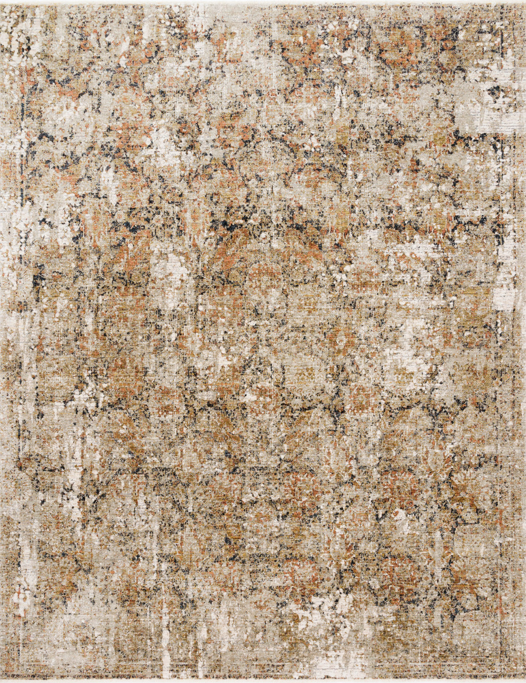 THEIA 02 RUG: TAUPE / GOLD