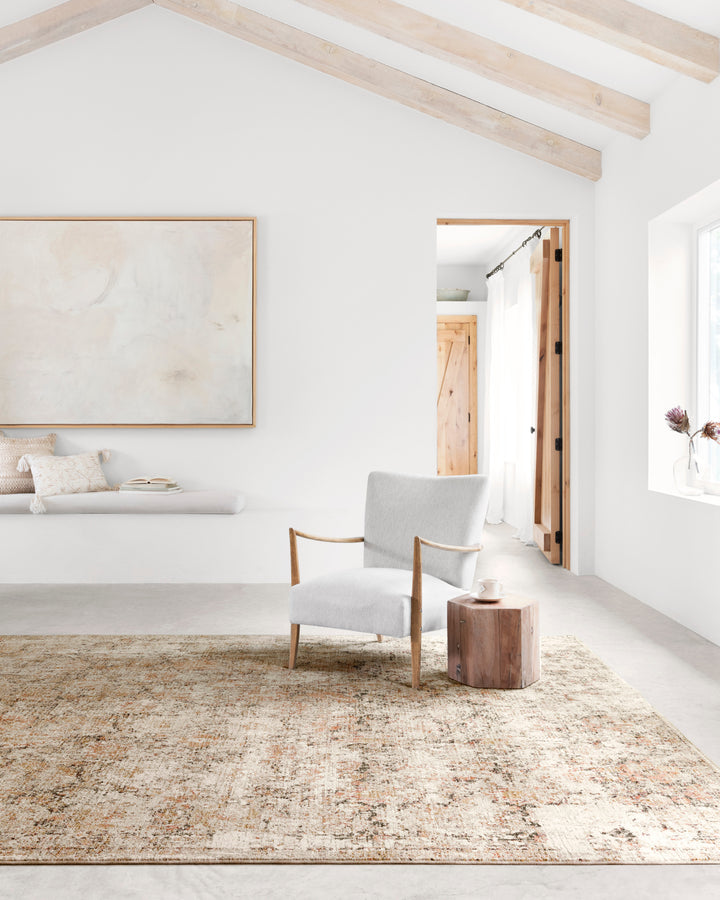 THEIA 02 RUG: TAUPE / GOLD