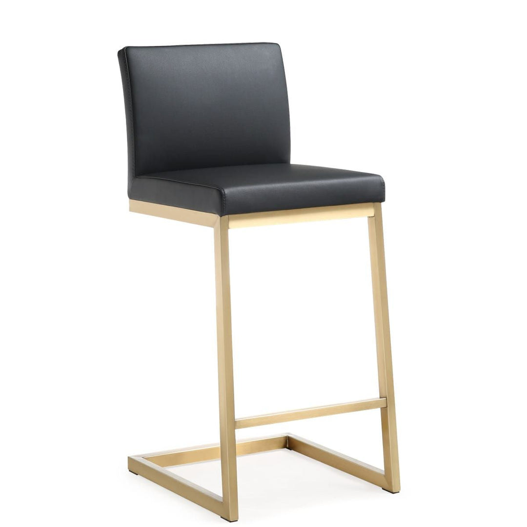 PARMA BRUSHED GOLD COUNTER STOOL | SET OF 2