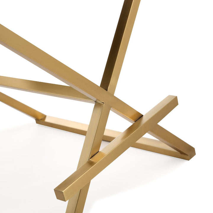 DIRECTOR COUNTER STOOL: BLACK | GOLD